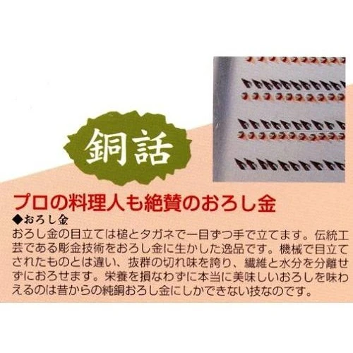 Shinko Copper Double-sided Grater 5 - Image 3