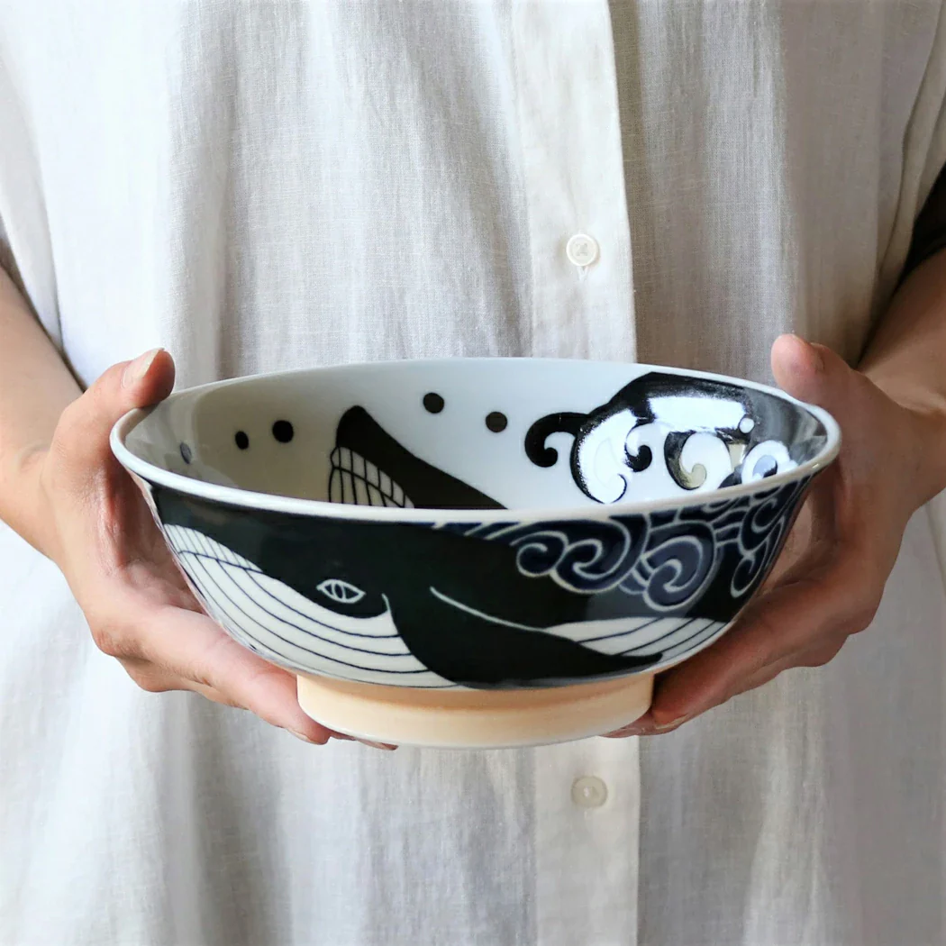 Shiranami Kujira Whale Ramen Bowl 20.5D - Image 5