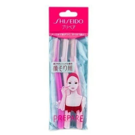 SHISEIDO Prepare Eyebrow Safety Razor (Large) - 3 Pack