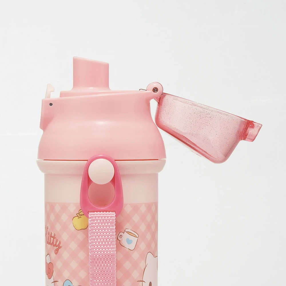 Skater Hello Kitty Big Ribbon One Touch Drink Bottle 480ml - Image 3