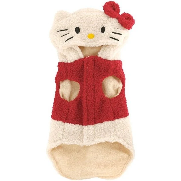 Skater Hello Kitty Bore Fleece Tank for Dogs - Image 2