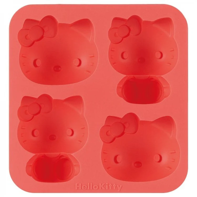 Skater Hello Kitty Silicone Cake Mould 48ml x 4 - Image 2