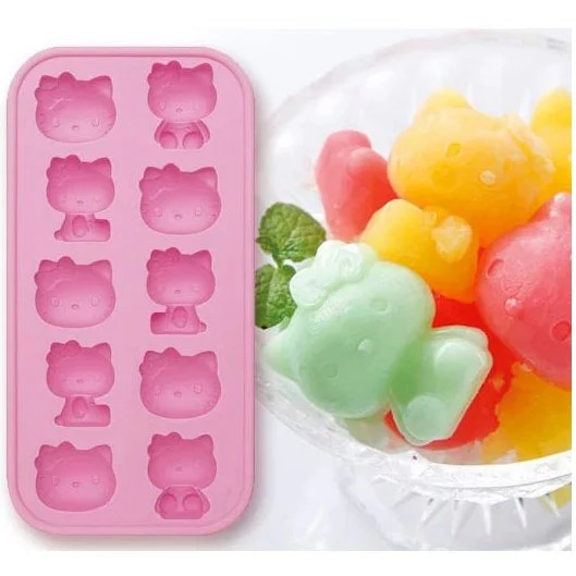 Skater Hello Kitty Silicone Ice Tray - Image 2
