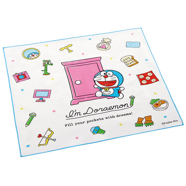 Skater I'm Doraemon Furoshiki Lunch Cloth 43x43