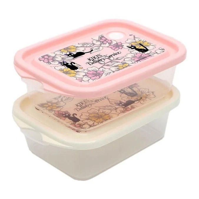 Skater Kiki's Delivery Service Jiji Elegance Sealed Container 2pcs Set (500mlx2)
