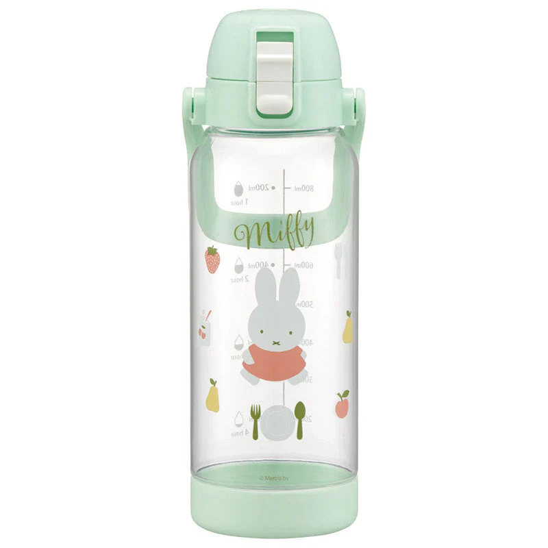 Skater Miffy Time Marker One-Touch Water Bottle 1L