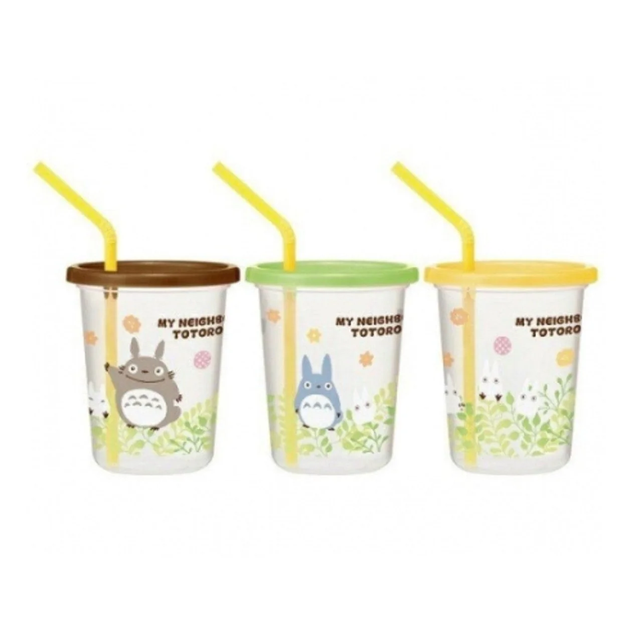 Skater My Neighbour Totoro 3pcs Tumbler Set with Straws (320ml)