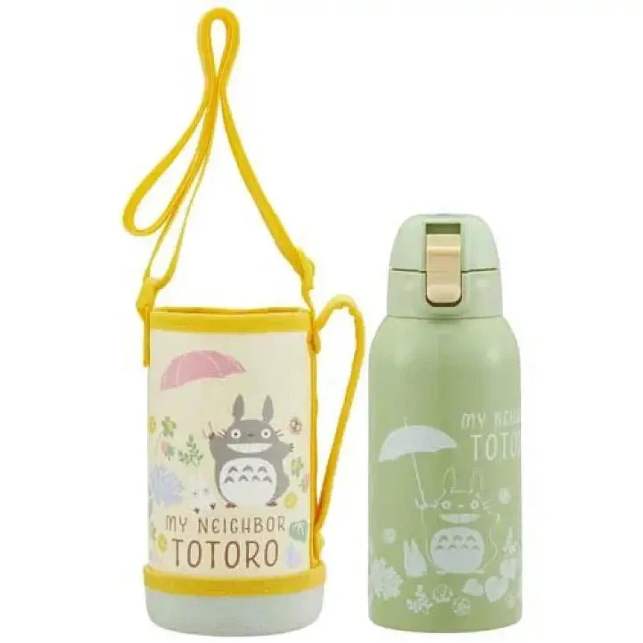 Skater My Neighbour Totoro Insulated Drink Bottle w/Cover 600ml - Image 2