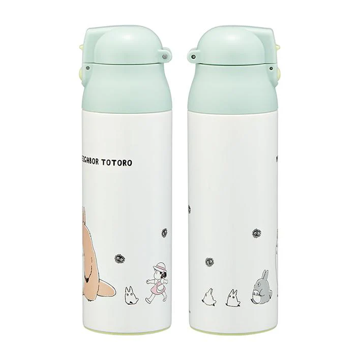 Skater My Neighbour Totoro March Lightweight One-Push Stainless Bottle 500ml - Image 6