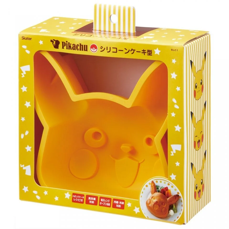 Skater Pikachu Silicone Sponge Cake Mould 900ml
