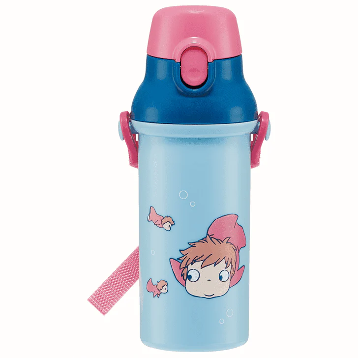 Skater Ponyo One-Touch Drink Bottle 480ml