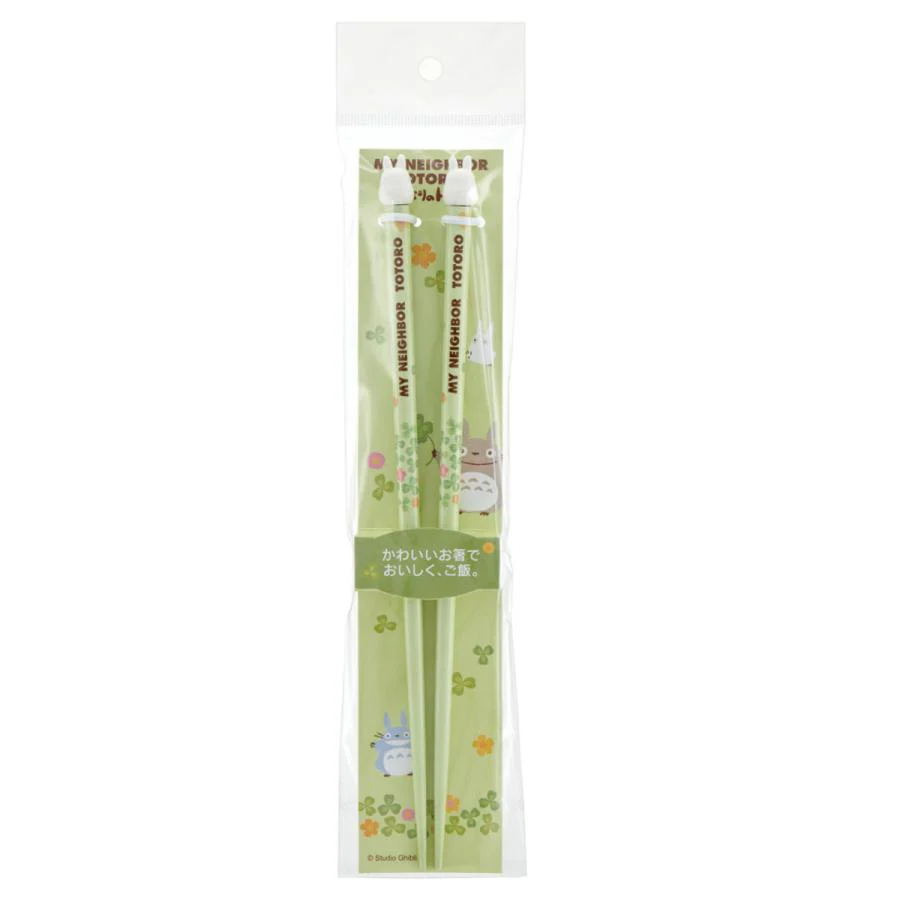 Skater White Totoro Mascot Chopsticks 21cm - Image 3