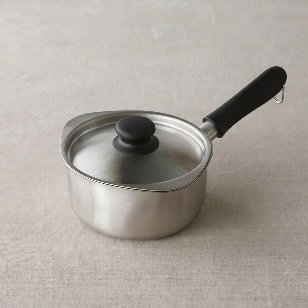 Sori Yanagi Stainless Steel Milk Pan 16cm - Image 3