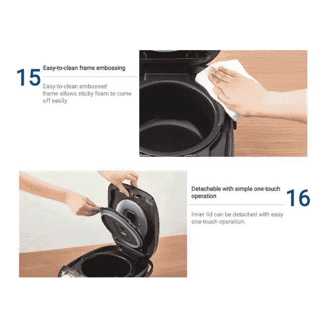Tiger Pressure IH Rice Cooker - JPK-G - Image 11