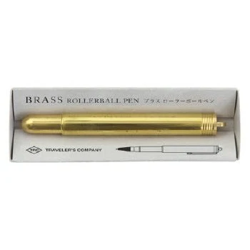 Traveler's Company Brass Roller Ballpoint Pen - Image 4