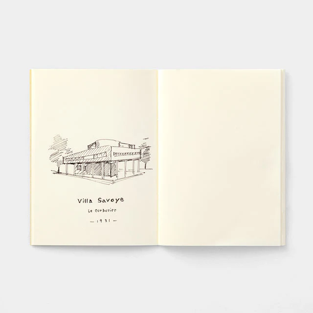 Traveler's Company Passport Notebook Refill 013 MD Paper Cream Blank - Image 2
