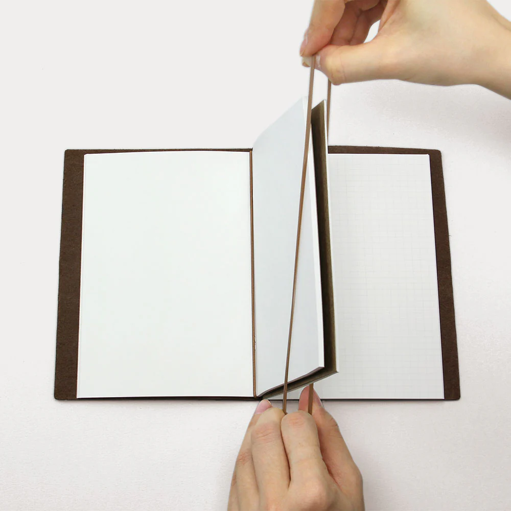 Traveler's Company Passport Notebook Refill  011 Connecting Rubber Band - Image 2