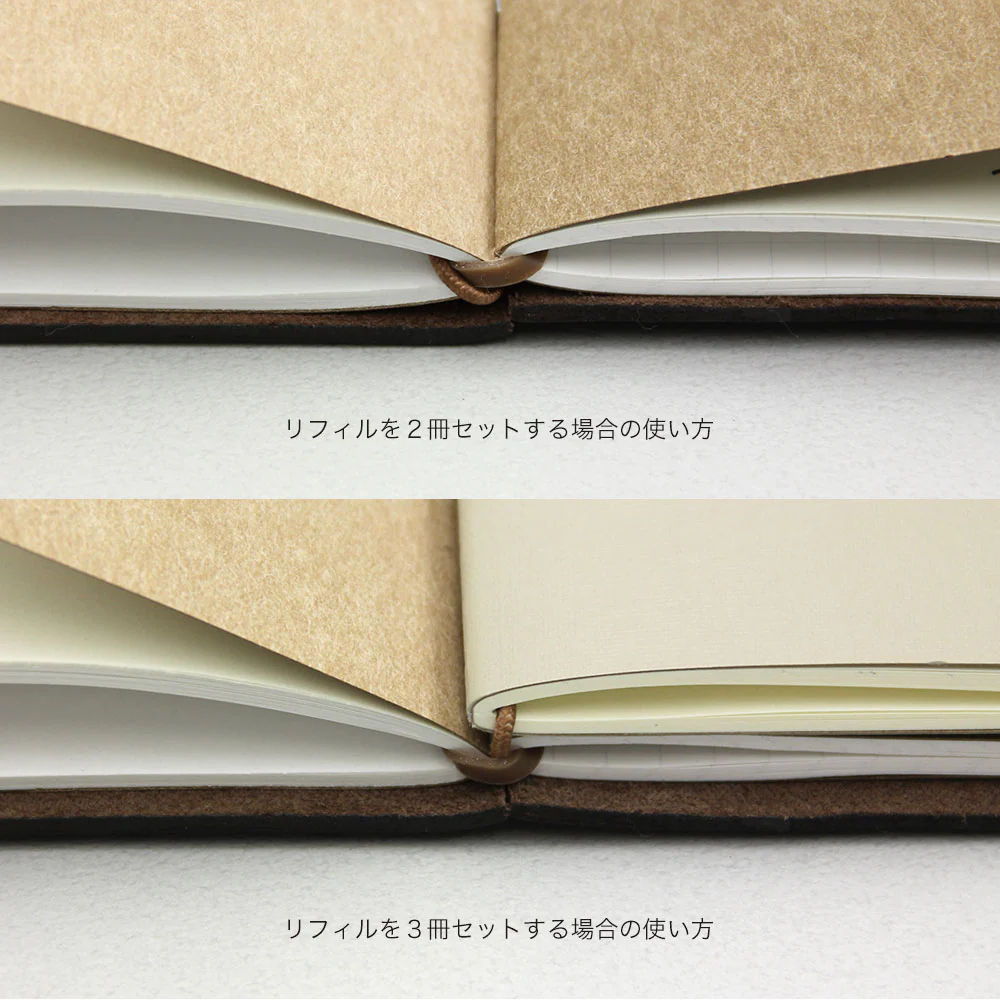 Traveler's Company Passport Notebook Refill  011 Connecting Rubber Band - Image 3