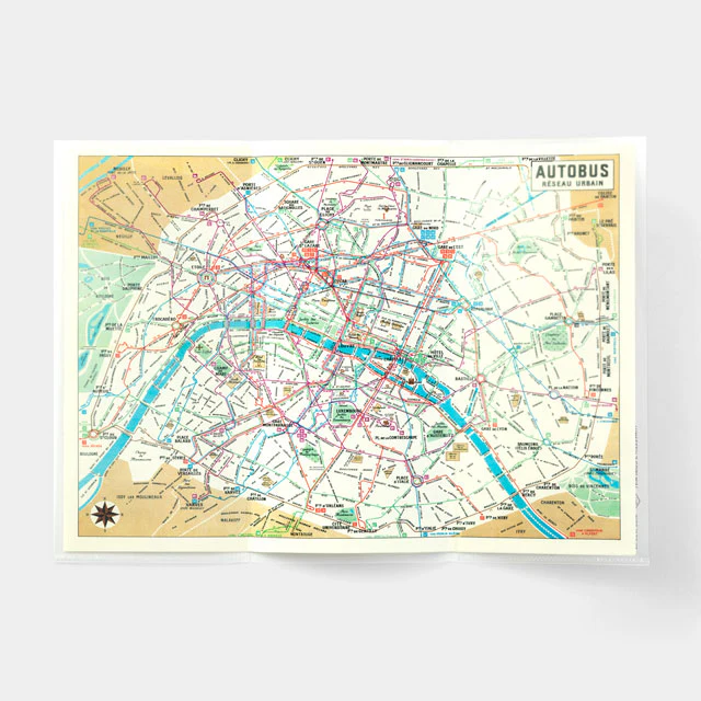 Traveler's Company Regular Notebook Refill 029 Three-Fold File - Image 2