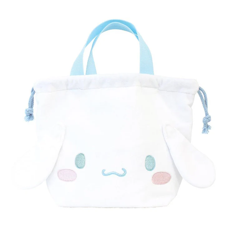 T's Factory Sanrio Cinnamoroll Plush Multi-purpose Drawstring Bag