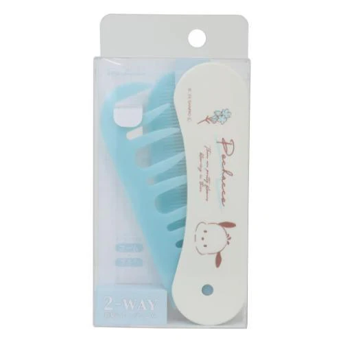 T's Factory Sanrio Flowers Two-Way Hair Comb - Pochacco - Image 3