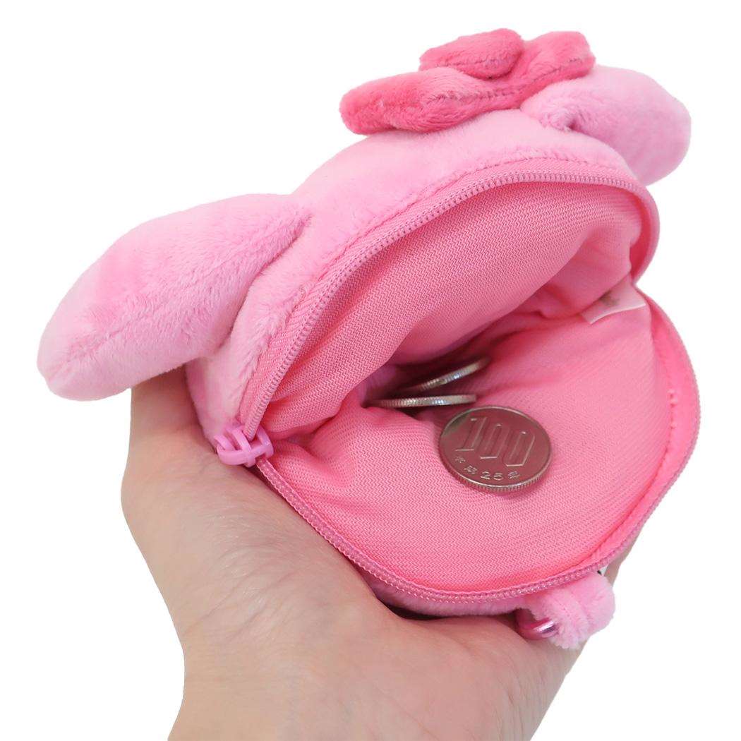 T's Factory Sanrio Mascot Pouch Keychain w/Carabiner - My Melody - Image 4