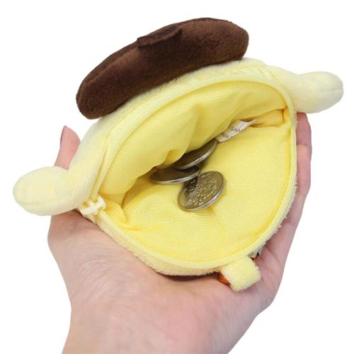 T's Factory Sanrio Mascot  Pouch Keychain w/Carabiner - Pompompurin - Image 3