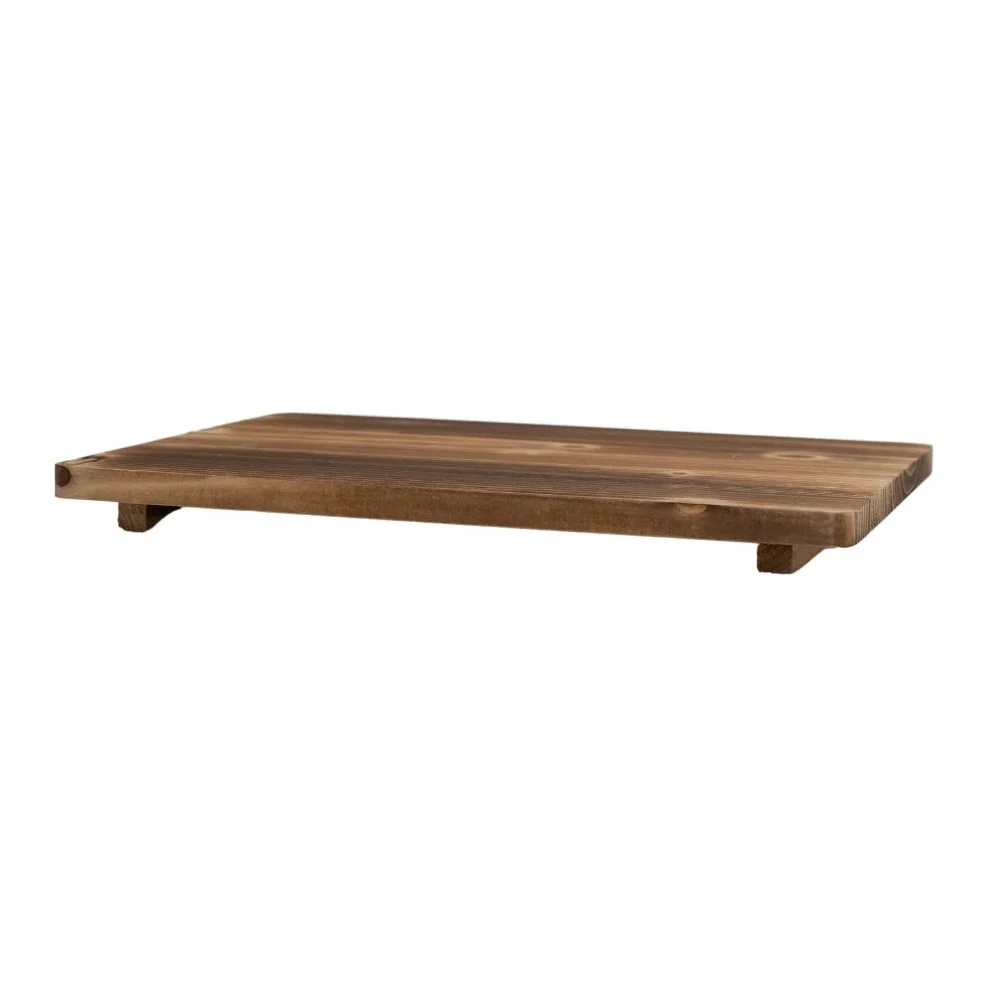 Wooden Base Board for Hibachi Konro Grill - Small 350mm x 270mm - Image 4