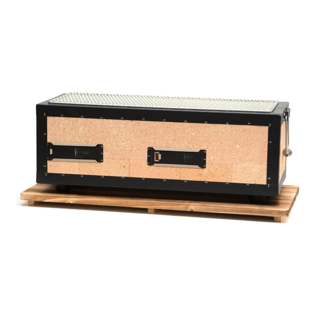 Wooden Base Board for Hibachi Konro Grill - Medium 600mm x 270mm - Image 2