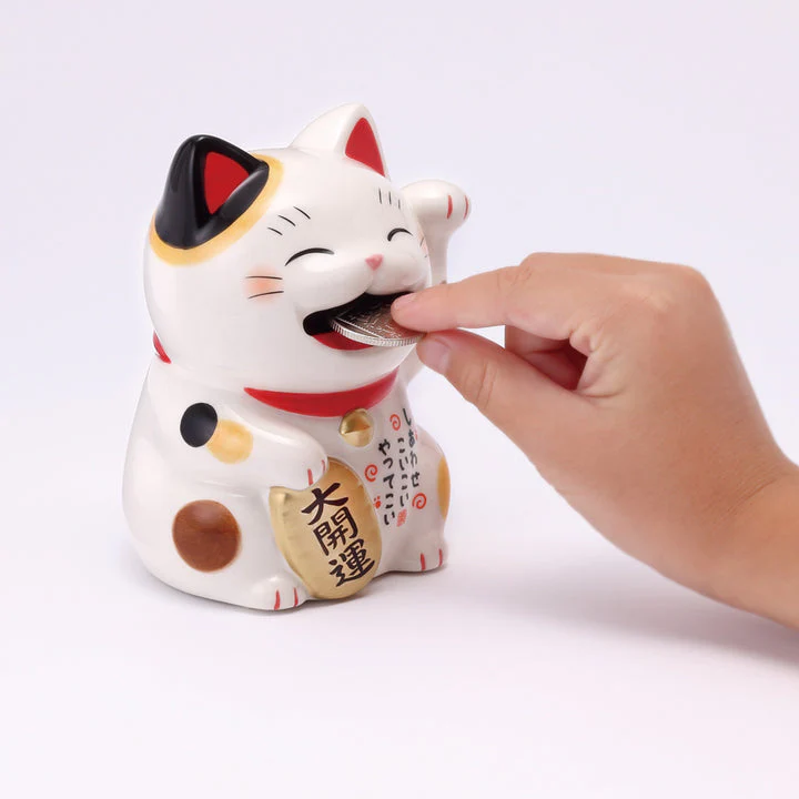 Yakushigama Maneki Neko Money Bank - Image 3