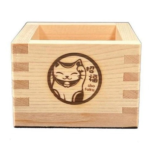 Yamako Hinoki Masu Sake Cup - Image 6