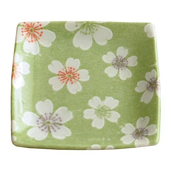 Youbi Porcelain Square Mini Dish 5.5 - Image 4