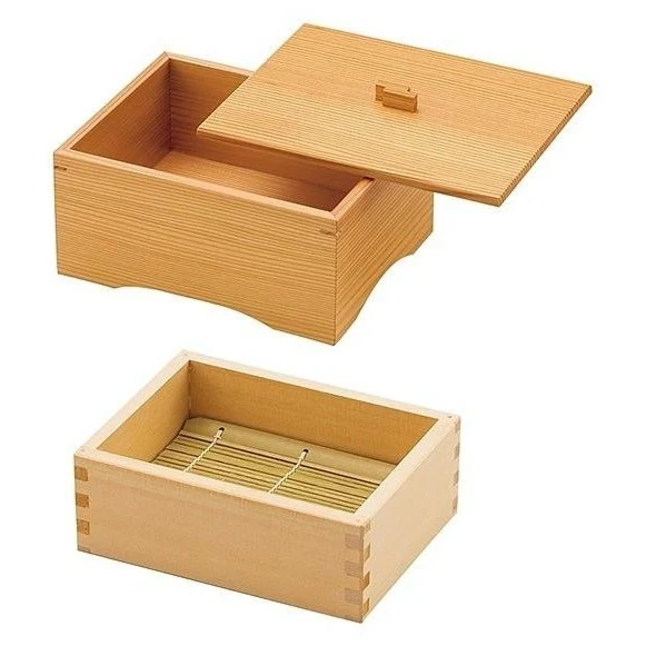Youbi Steaming Kiso-Sugi Container 17×13×H6.5cm