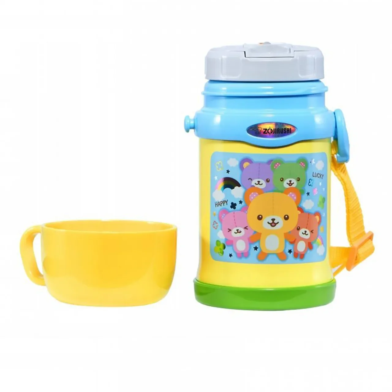 Zojirushi SC-ZT45 2WAY Cup and Straw Stainless Bottle 450ml - Image 3